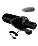 Comica CVM-V30 PRO Super-Cardioid Shotgun Video Microphone for DSLR Camera - Black - Buy Online on GoSupps.com