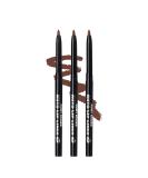 Ruby Kisses Auto Lip Liner Pencil 3-Pack - Long Lasting, Smooth Application - Brown Mechanical Lip Liner - Buy Online on GoSupps.com