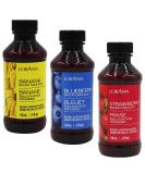 Lorann Bakery Emulsion Variety Pack - Banana, Blueberry, Strawberry - 4 oz each - Buy Online on GoSupps.com