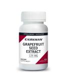 Kirkman Labs Grapefruit Seed Extract 125 mg - 120 Capsules | Natural Antioxidant Support - Buy Online on GoSupps.com