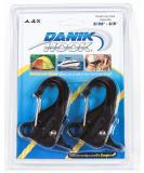 Danik Hook Mini Pack of 2 High Strength Composite Adjustable Hooks Easy to Use Knotless Attaching System with Quick Release Holds 300 lb. - Buy Online on GoSupps.com