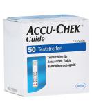 Buy Accu Chek Guide Test Strips 50 Pieces for Accurate Blood Glucose Monitoring | Fast International Shipping - Buy Online on GoSupps.com