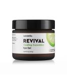 Revival Eye Gel by Laurentiu | Cucumber Eye Cream with Caffeine for Puffiness Dark Circles & Wrinkles - 2 oz | Anti-Aging Solution - Buy Online on GoSupps.com