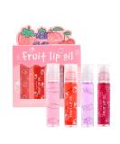 Shop 4-Piece Fruit-Flavored Lip Gloss Set | Moisturizing Roll-On Lip Oils for Long-Lasting Shine | Perfect Gift for Girls - Buy Online on GoSupps.com