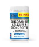 Vit Direct - Glucosamine Calcium & Chondroitin (with MSM Complex) - 120 Triple Action Capsules - Joint Care Supplement - Supports Joint Health - Designed to Reduce Joint Pain - Buy Online on GoSupps.com