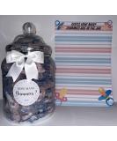 Baby Shower or Gender Reveal Guess How Many Dummies Sweets In The Jar Game 2.25l - Buy Online on GoSupps.com