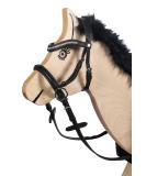 HKM 9209 Bitless Bridle Funny Horses - Toy Bridle Wooden Horses Black Shetty Shetty Single Black - Buy Online on GoSupps.com