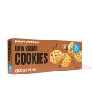 Body Attack Low Sugar Chocolate Chip Cookies - 130g | Delicious Protein Snack Aspartame-Free Made in Germany - Buy Online on GoSupps.com