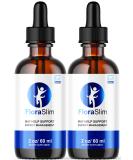FloraSlim Drops (2 Pack) - All Natural Advanced Formula for Weight Loss | 60 Days Supply & Reviews - Buy Online on GoSupps.com