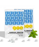 Toothbrush Tablets with Fluoride - 120 Mint Tabs for 2 Months - Natural Formula for Cavity Protection & White Teeth - Buy Online on GoSupps.com