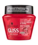 Gliss Color Protect & Shine Hair Mask for Colored Hair - 300 ml | Nourish & Repair Your Color-treated Hair - Buy Online on GoSupps.com
