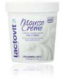 Lactovit Mousse Creme - Hydrating Face & Body Cream for Normal to Dry Skin Nourishing & Lightweight 8.5 oz (250ml) - International Shipping Available - Buy Online on GoSupps.com