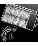 Buy ijizuo 120 Pieces Acrylic Nail Tips - Long Coffin Ballerina & Natural Nail Tips with Clear Box - Perfect for Gel Nail Art - 10 Sizes Available - International Shipping - Buy Online on GoSupps.com