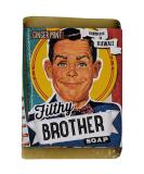 Buy Filthy Brother All Natural Ginger Mint Soap Bar - Green | Eco-Friendly & Refreshing | International Shipping Available - Buy Online on GoSupps.com