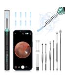 LMECHN 1920P HD Ear Wax Removal Kit with Camera and Light - 7 Pcs Ear Pick Set - 8 Silicone Ear Spoons - Otoscope for iOS & Android (Black) - Buy Online on GoSupps.com