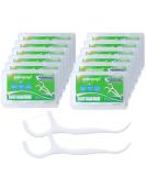 600PCS Dental Floss Sticks with Toothpick Holder - Y-Form Interdental Flossers for Effective Dental Care | Disposable Tooth Cleaner Sticks (12 Pack) - Buy Online on GoSupps.com