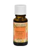 Buy Nature's Alchemy Cinnamon Cassia Essential Oil 0.5 oz - Premium Quality Aromatherapy & International Shipping - Buy Online on GoSupps.com
