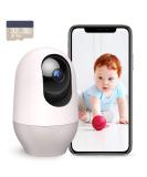 Nooie 1080P 360-degree Baby WiFi Monitor with 32G SD, Motion Tracking, Night Vision, 2 Way Audio - Works with Alexa - SD Card and Cloud Storage Included - Buy Online on GoSupps.com