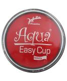 Aqua Make-Up Easy Cup Red 20g Vibrant Face Paint for Special Effects | International Shipping Available - Buy Online on GoSupps.com