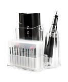 BQAN Nail Drill Holder Box | Professional Organizer & Storage for Nail Techs | Nail Drill Stand Display & Desk Organizer for Nail Lovers - Buy Online on GoSupps.com