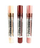 100% Natural Moisturizing Lip Gloss | La Chick Poo Poo Lip Shimmer Combo (Mauve Nude Pink) - 3 Tubes | International Shipping Available - Buy Online on GoSupps.com