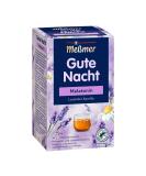 Meßmer Good Night | Melatonin | 16 tea bags | Gluten-free | Lactose-free | Vegan Good Night 16 tea bags - Buy Online on GoSupps.com