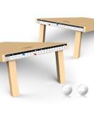 2 Pack Magnetic Corn Hole Scoreboard for 2 Boards - Easy Installation, Durable Design - White & Black - Buy Online on GoSupps.com