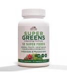 Country Farms Super Greens Capsules 32 Super Foods - 60 Capsules - Buy Online on GoSupps.com