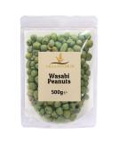 Villa Nostrum Wasabi Peanuts 500g: Spicy and Savory Snack Option - Buy Online on GoSupps.com