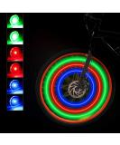 Mudder Bicycle Spoke Lights - Waterproof LED Colorful & Safety Decor | 3 Colors Batteries Included - Buy Online on GoSupps.com
