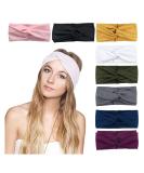 DRESHOW 8 Pack Women s Elastic Headbands - Stylish Turbans & Ruffle Hair Accessories for Girls - Buy Online on GoSupps.com