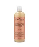 Shea Moisture Coconut & Hibiscus Foaming Milk & Body Wash - Nourishing 16 oz | International Shipping Available - Buy Online on GoSupps.com