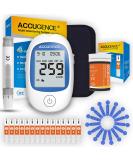 ACCUGENCE Uric Acid Test Kit with 3in1 Meter - Fast Results for Home Testing | 25 Test Strips Included - UK mmol/L - Buy Online on GoSupps.com