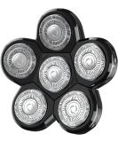 Buy Kibiy 6 Blades Head Shaver Replacement Heads | Bald Shaver Replacement Head | International Shipping Available - Buy Online on GoSupps.com