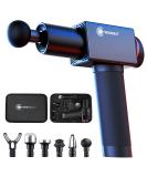 Therabeat Massage Gun - Premium Aluminum Massager with 6 Intensity Levels & Attachments | International Shipping Available - Buy Online on GoSupps.com
