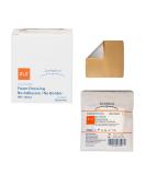 ZeniFOAM 2x2 Polyurethane Foam Dressing - Sterile Highly Absorbent Non-Stick Latex-Free 10pcs/Box for Heavy Wound Drainage - Buy Online on GoSupps.com