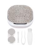 Healifty contact lensetui portable contact lens travel set Strassstein contact lens holder container with mirror tweezer remover solution bottle - Buy Online on GoSupps.com