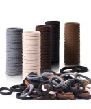 120 Pcs Thick Seamless Hair Ties for Women & Girls - No Damage Hair Ties Set for Thick Hair (Brunette Brown) - Buy Online on GoSupps.com