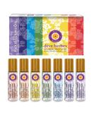 Deve Herbes 7 Chakra Essential Oils Kit - 8ml (0.27 oz) | Natural Aromatherapy Blends for Balance & Well-Being - Buy Online on GoSupps.com