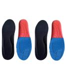 Comfort Shoe Insoles for Women - 2 Pairs Ultra Cushioned Foam Inserts with Arch Support - Breathable Sneaker Pads US 5-7 | Perfect for Running & Sports - Buy Online on GoSupps.com