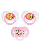 Buy AV2022-TIGEX-TIEX Silicone Pacifier Set | 18-36 Months BPA Free | Day & Night Use | 3 Multicolored Bee Designs | International Shipping - Buy Online on GoSupps.com