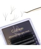 3D Premade W-shaped Eyelash Extensions - D Curl 0.07 | Volume Lashes Mixed Tray 8-14mm | Hybrid Fanning Lashes - Buy Online on GoSupps.com