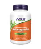 Now Foods Ashwagandha 450 mg - 180 Veg Capsules for Stress Relief & Wellness - Buy Online on GoSupps.com