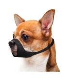 Mayerzon Soft Dog Muzzle for Short Snouts - XS Black | Perfect for Chihuahua Shih Tzu American Bulldog - Durable & Comfortable Fur Care - Buy Online on GoSupps.com
