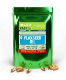 Flaxseed Oil 1000mg Capsules - High Strength Omega 3 6 9 Supplement - 180 Count - Buy Online on GoSupps.com