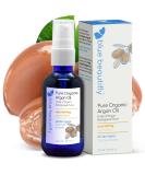Blue Beautifly Organic Argan Oil | 100% Pure USDA Certified | Restores Skin & Strengthens Hair | Unrefined Cold Pressed | Essential Fatty Acids | 2 fl oz - Buy Online on GoSupps.com