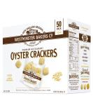 Westminster Bakers Company Premium Oyster Crackers - 25oz (50x 0.5oz packs) - Buy Online on GoSupps.com