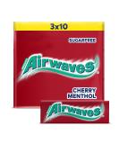Airwaves Cherry Menthol Chewing Gum - 20 Packs of 30 Dragees | International Shipping - Buy Online on GoSupps.com