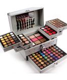 PhantomSky 132 Colors Professional Makeup Palette - All-in-One Cosmetic Contouring Kit with Eyeshadow, Concealer, Lip Gloss, Blusher, and Pressed Powder - Buy Online on GoSupps.com