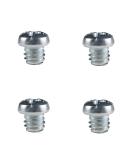 Univen Clipper Blade Screws for Andis Master - 4 Pack Replacement 01053 | International Shipping - Buy Online on GoSupps.com
